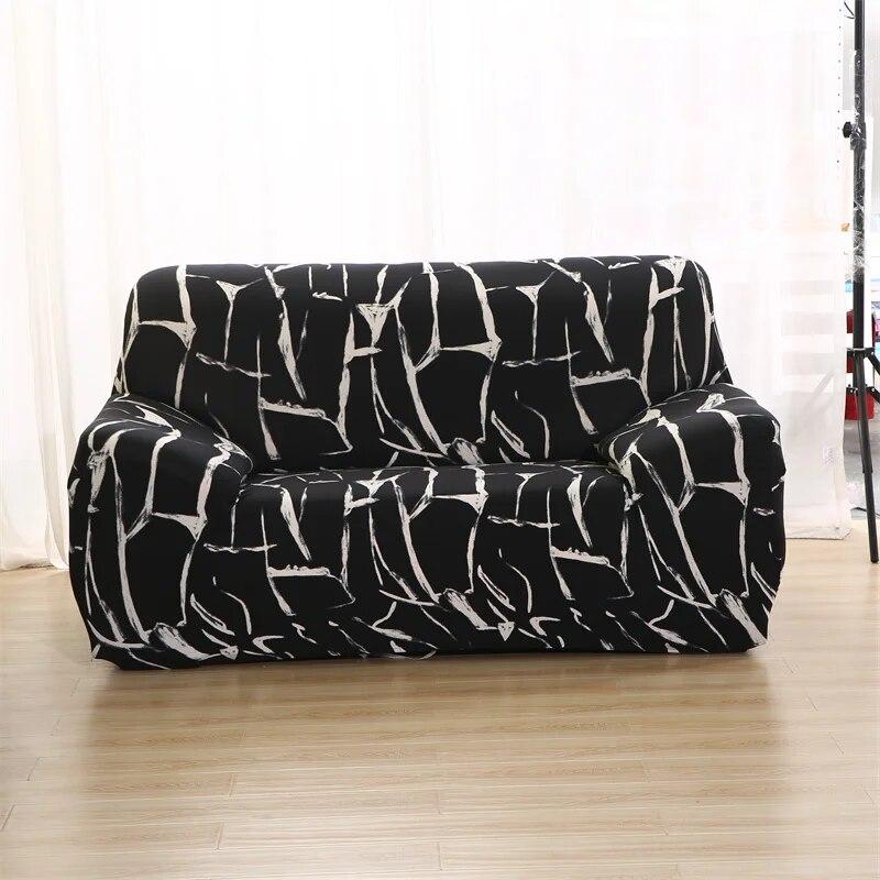 Stretch Sofa Cover for Living Room Big Loveseat Three Seat   Slipcover Couch Cover Corner Chaise Longue Furniture Protector 1PC