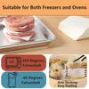 200Pcs Non Stick Hamburger Patty Paper Square/Round Sheets Wax Paper Sheets  Cookies