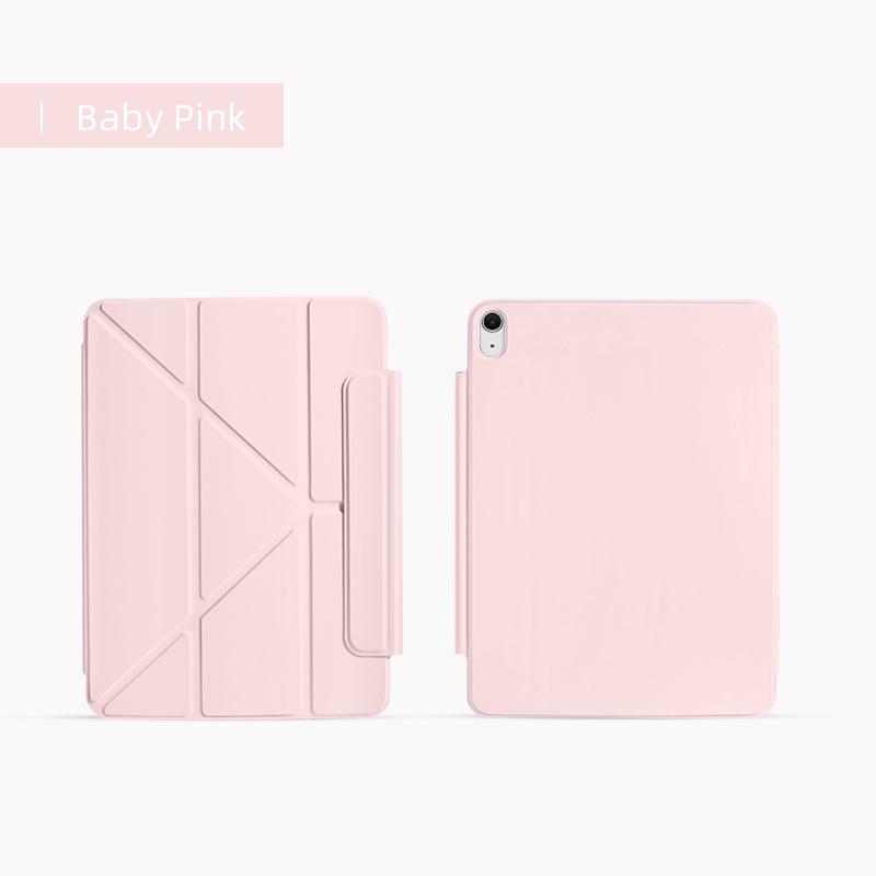 Case for iPad 10/11th! Magnetic Closure Double-Sided Folio, Y-Fold Multi-Angle, Auto Wake/Sleep Smart Cover