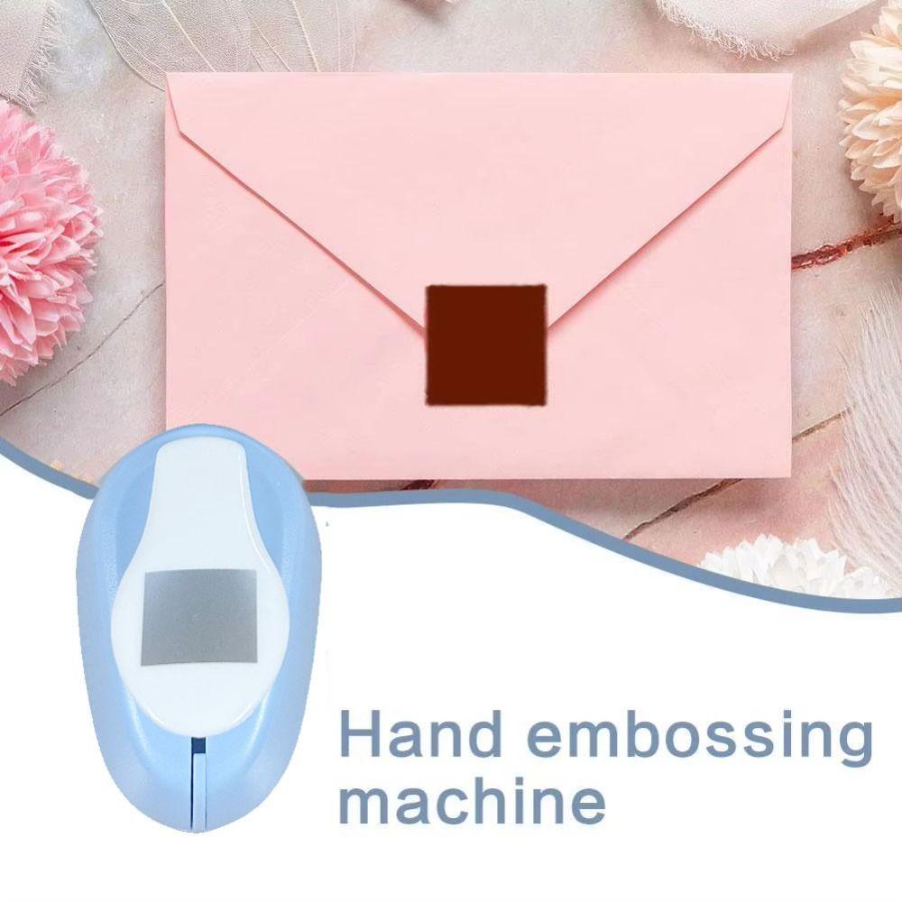 Stamp Shape Embossing Machine Hole Puncher Toothed Puncher Embosser  Scrapbooking