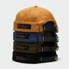 Retro Letter Brimless Docker Cap Cotton Vintage Dome Hat Fashion Skullcap  Outdoor