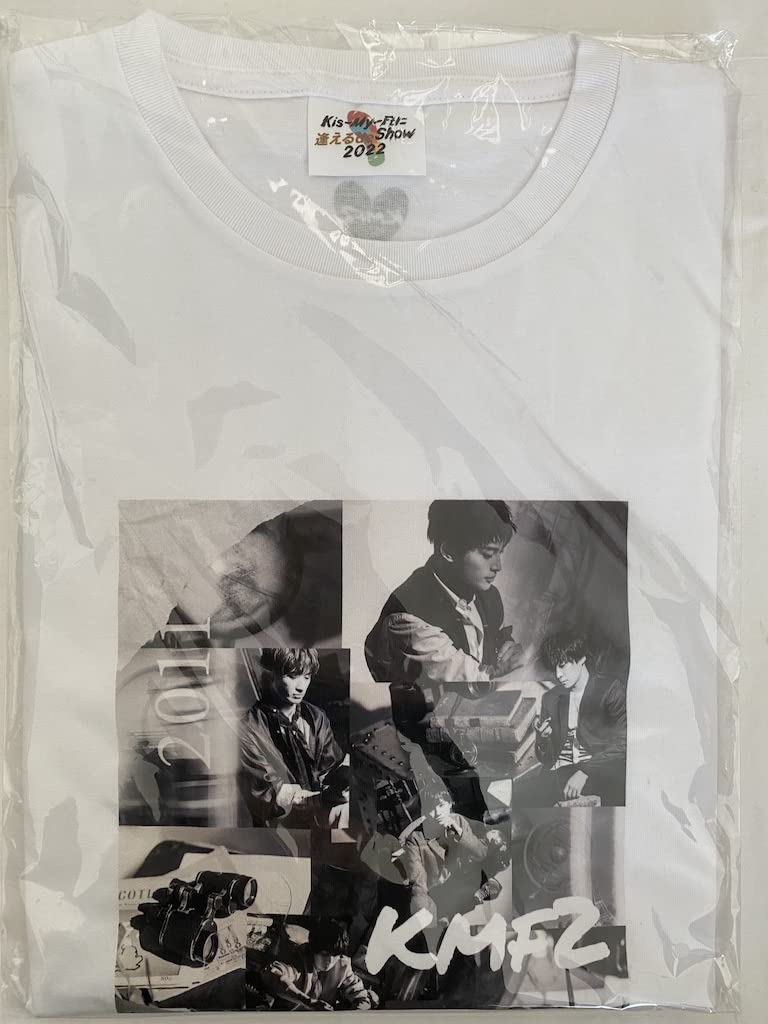 Kis-My-Ft2 [T-Shirt] Kis-My-Ft Meet de Show 2022 Official Goods + 1 Official Photo Set