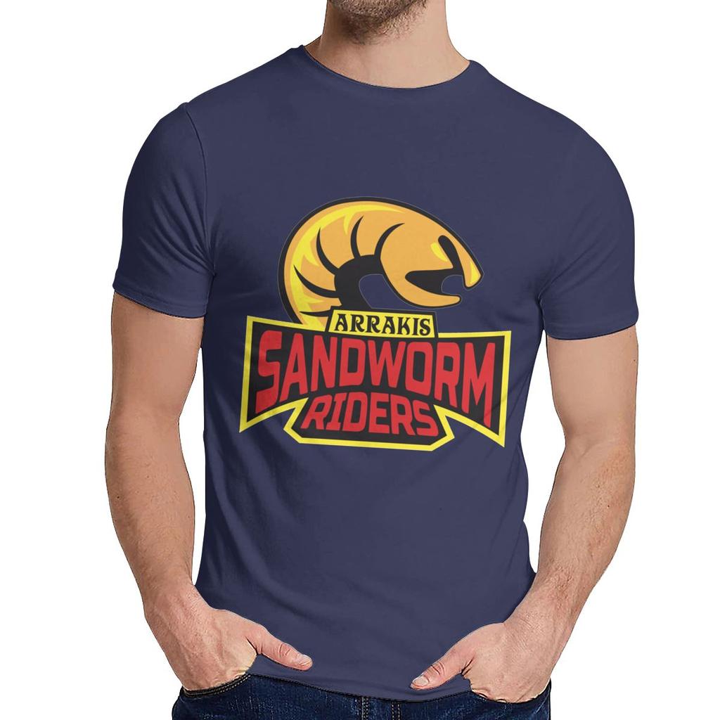 Movie Arrakis Sandworm Riders T Shirt Quality Cotton Harajuku Man S O Neck Streetwear La