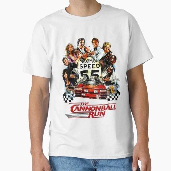 cannonball run horror Christmas cartoon film movie 80s retro sci fi t shirt L