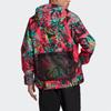 Adidas Originals Clover ADV Mesh Woven WB Retro Print Hooded Sports Jacket Men Outerwear Multicolor GN8855