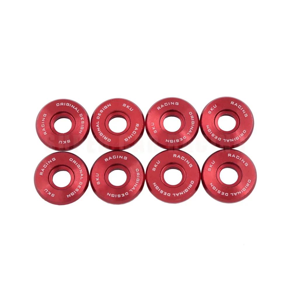 Car Modified Washer Blot Kit JDM Colorful Engine Valve Cover Screws Gasket For Honda B-Series B16 B17 B18 Auto Accessories