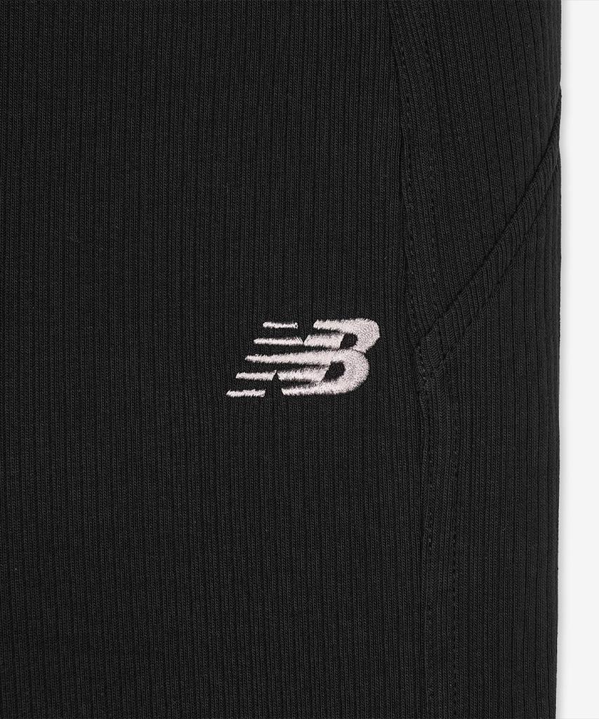 Nyuballanseu Nbmlg2W322 / Women Soft Fresh Ribbed Bootcut Pants (Black)