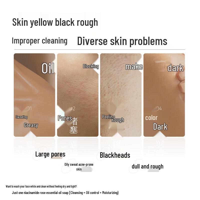 Roland Niacinamide Rose Essential Oil Soap