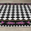 Decorative Special Design Modern Floral Mosaic Pattern Washable Non-Slip Floor Carpet