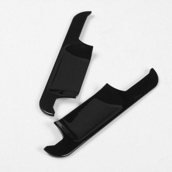 8pcs Car Exterior Door Handle Bowl Trim Cover Decor for Ford F-150 2015-20 Black