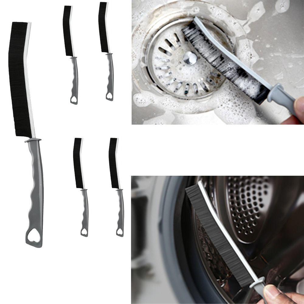 

5 шт. пластиковая щетка для чистки нейлоновая щетка для чистки узких зазоров новая дорожка для очистки пазов для кухни