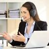 Call Center Headset With Microphone And Adjustable Ear Cushions For Office Communication