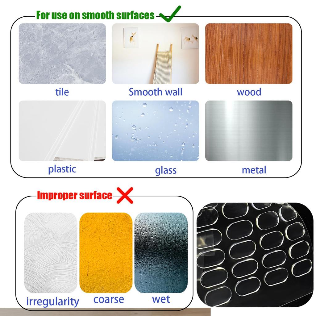 200Pcs Transparent Double-Sided Tape Pads Adhesive Dots Fastener Self Adhesive Tape Diy Action Figures Carpet Poster Fixing Tape