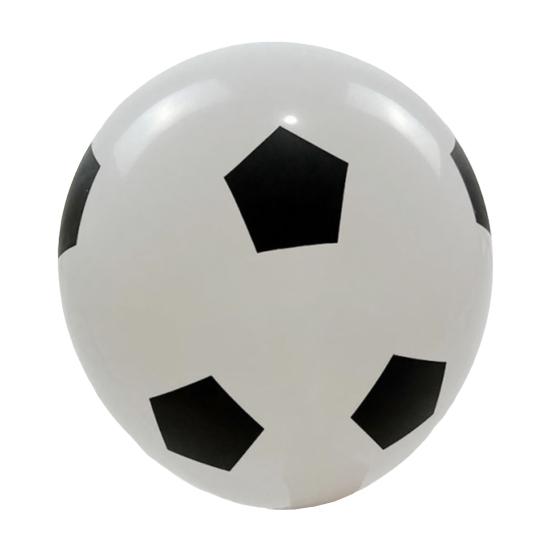 36 Inch Football Balloons, Explosion-Proof Latex Soccer Print Party Balloons, Sports Theme Decor for Game Day, Fan Party Supplies A