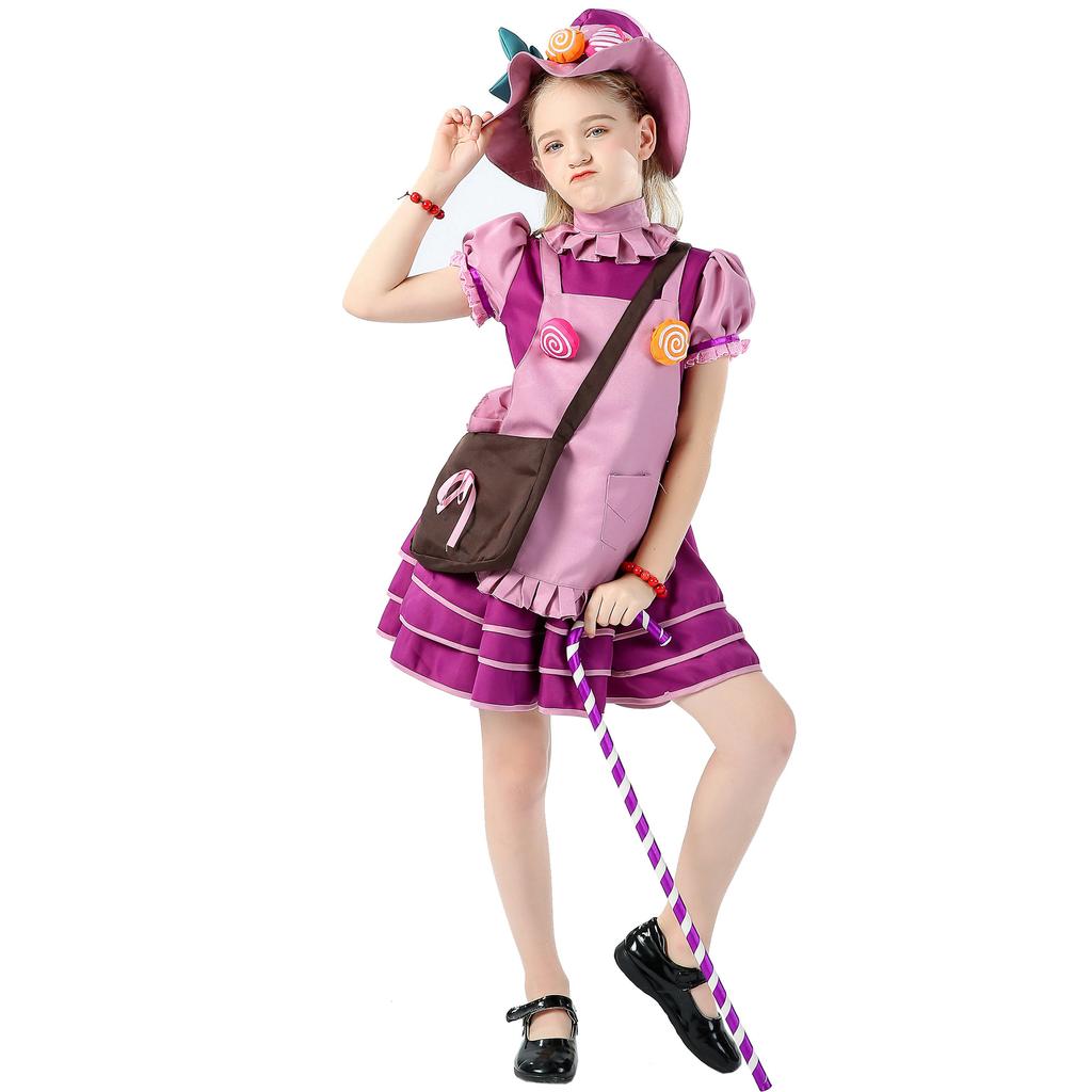 Halloween Costumes for Girls, Little Witches, Witches, Candy Witches, Cosplay, Stage Costumes
