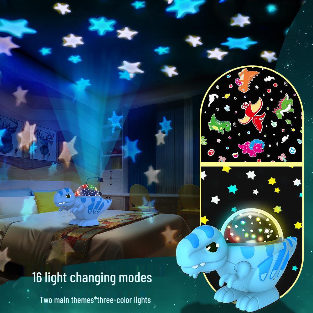 Starry Sky Rotating Night Light - Creative 360° Colorful Projector for Kids