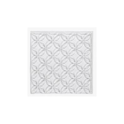 Relief Casting Plate - Rayher - Flower Circle - 11x11 Cm - Reusable - For Creative Concrete