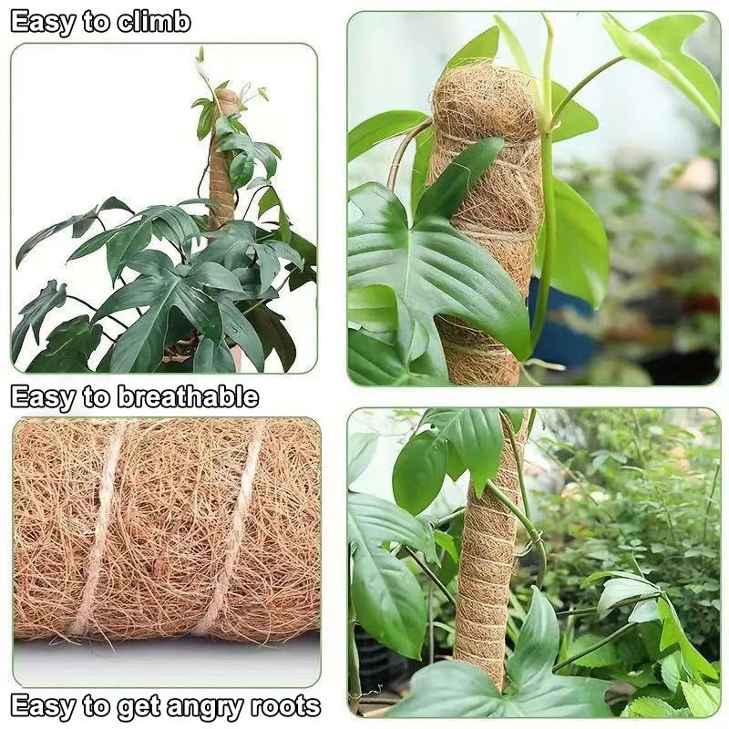 1Pcs Moss Pole Plant Support - Plant Trellis Moss Pole For Plants Monstera - Moss Poles For Climbing Plants Plant Sticks Support