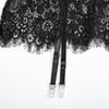 Erotic Underwear  Selling Thin Lace Perspective Fun Nightgown with Irregular Hem Sexy Fun Set