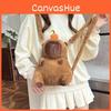 Capybara Plüsch Rucksack Cartoon Weiches Material Für Schüler Und Täglichen Gebrauch