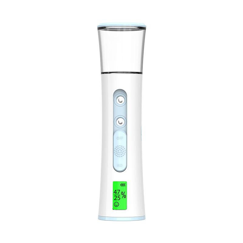 Double Spray Moisturizing and Replenishing Instrument Nano Sprayer Handheld Humidifier Portable Moisturizing Facial Cold Spray Replenishing Instrument