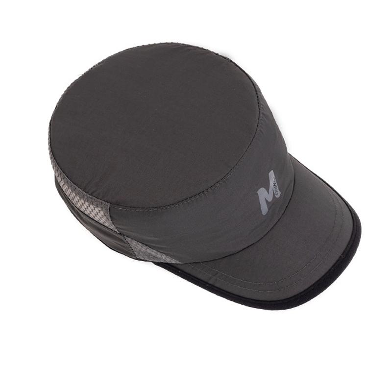 Summer Quick-Drying Flat Cap Men Breathable Sweat-Absorbing Mesh Baseball Cap Outdoor Sports Mountaineering Sunshade Cap