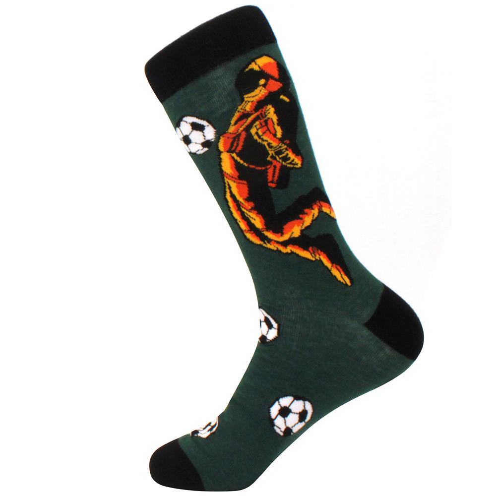 Calcetines de invierno coloridos para hombre algodón peinado suave de llevar cálidos Divertidos Felices hombre mujer calcetines largos Calcetines de hombre vestido de negocios