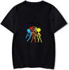 Alan Becker T Shirt Funny Fashion Men Graphic T-Shirt Loose Short Sleeve Tee Casual Hip Hop O-Neck T Shirts Black
