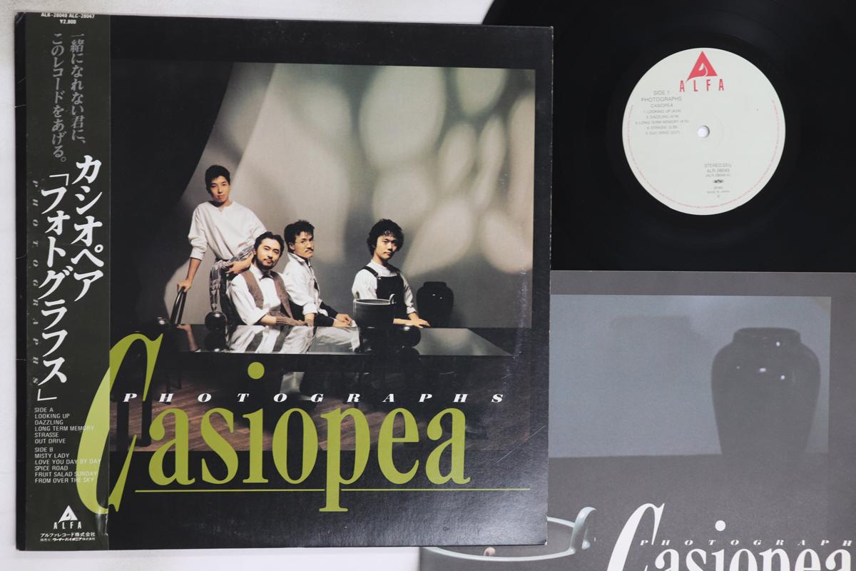 

LP Record CASIOPEA - Photographs ALR28049 ALFA 1983 Japan Obi Jazz Used