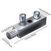 Faucet Angle Valve Broken Screw Extractor Damaged Water Pipe Removal Tool Efficient Professional