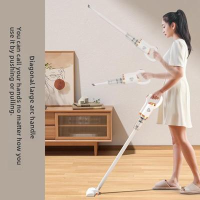 Dual-Purpose Handheld Household and Car Vacuum Cleaner: Powerful Wireless Dust and Mite Remover