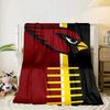 Arizona Cardinals Flag Portable Blanket/Soft Blanket Bedding Blanket Suitable for Travel Camping Living Rooms Offices Sofas Fan Gifts