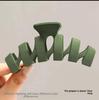 Pinza per Capelli Grande Semplice in Acrilico Premium Fermaglio per Capelli da Donna Clip per la Parte Posteriore della Testa Copricapo