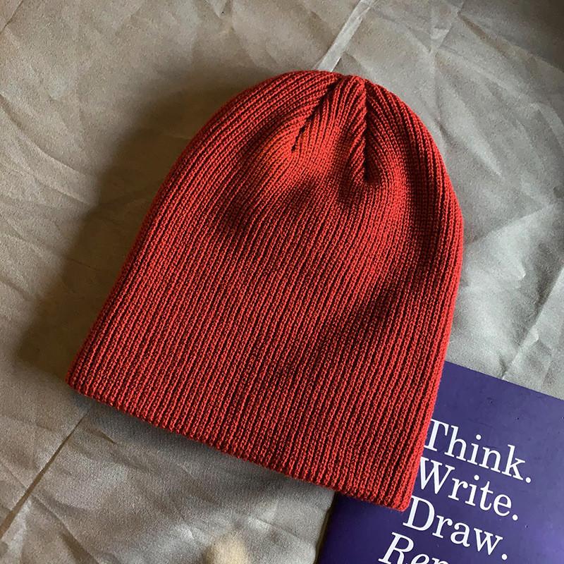 Vintage Knitted Winter Hat With Thick Warm Acrylic For Men And Women