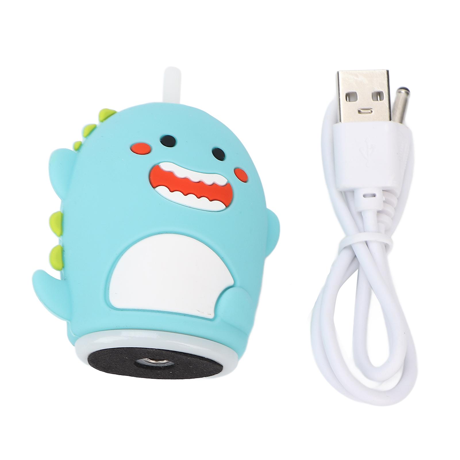 

U-образная электрическая зубная щетка с мультяшным узором, автоматическая ультразвуковая детская зубная щетка для всего рта (ЧАС Host Blue