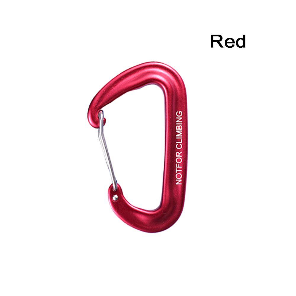 

Профессиональный карабин, альпинистское защитное оборудование, мастер-замок, крючки для ключей для скалолазания красный