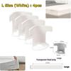 4/8pcs Universal Non-Slip Bed Sheet Clips Corner Tightener Invisible Bedspread Secure Holder