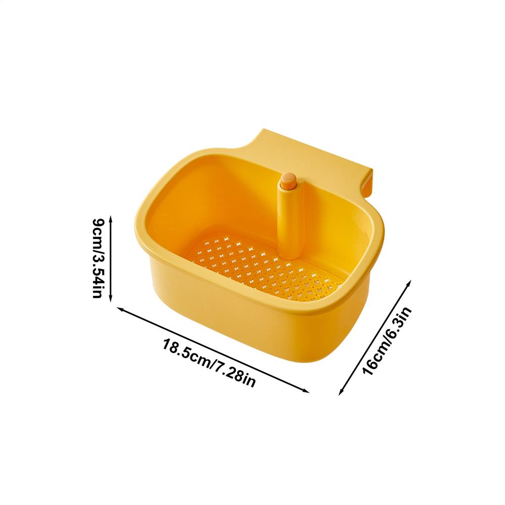 Sink Drain Strainer Basket Retractable Sink Draining Rack Multi-purpose Faucet Storage Holder Vegetable Drain Shelf for Fruit
