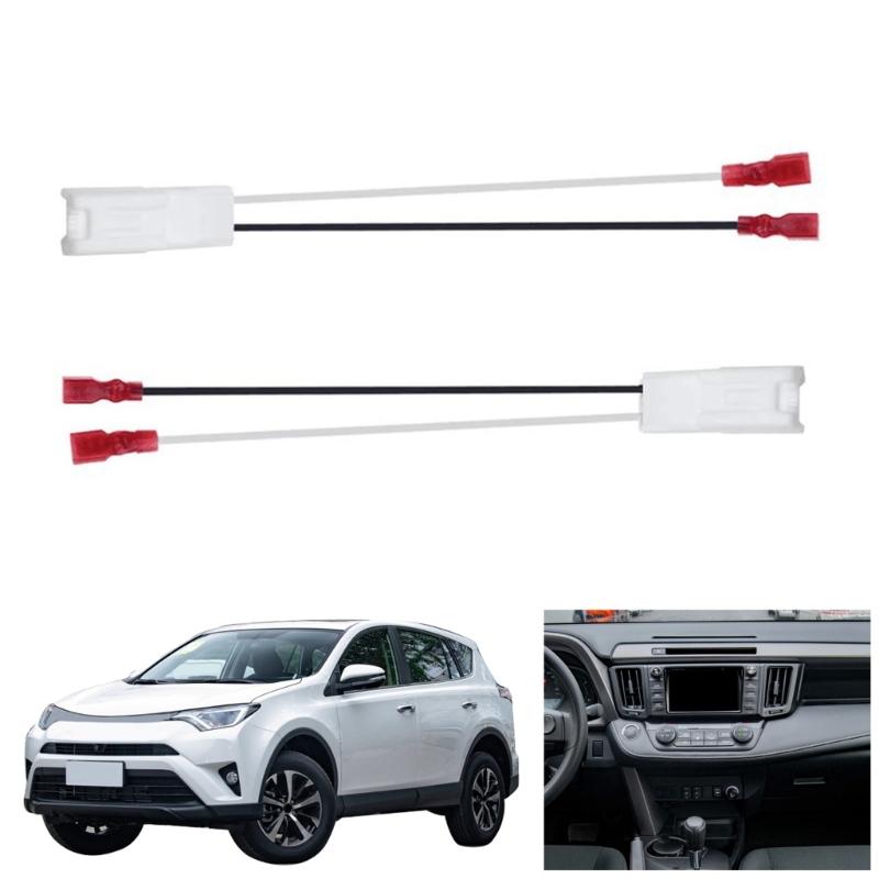 2pcs/4pcs Car Tweeter Front Speaker Wire Adapter Replacement Speaker Wire Harness Connector Adapter