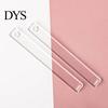 Transparent Acrylic Rulers 1 Pair Polymer Clay Depth Guide, 2/3/4/5/6mm Pottery Rolling Pin Professional Tools Thickness Ruler for DIY
