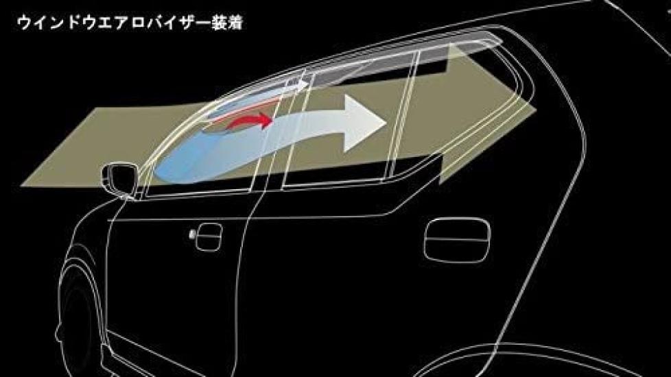 MONSTER SPORT Window Aero Visor Swift Sport Side Visor Door Visor [ZC32S]/Swift [ZC72S/ZD72S] 721500-4850M