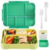 With Cutlery Lunch  Containers 5 Compartments Salad Box Picnic Box Children Lunch Boxes  Kids