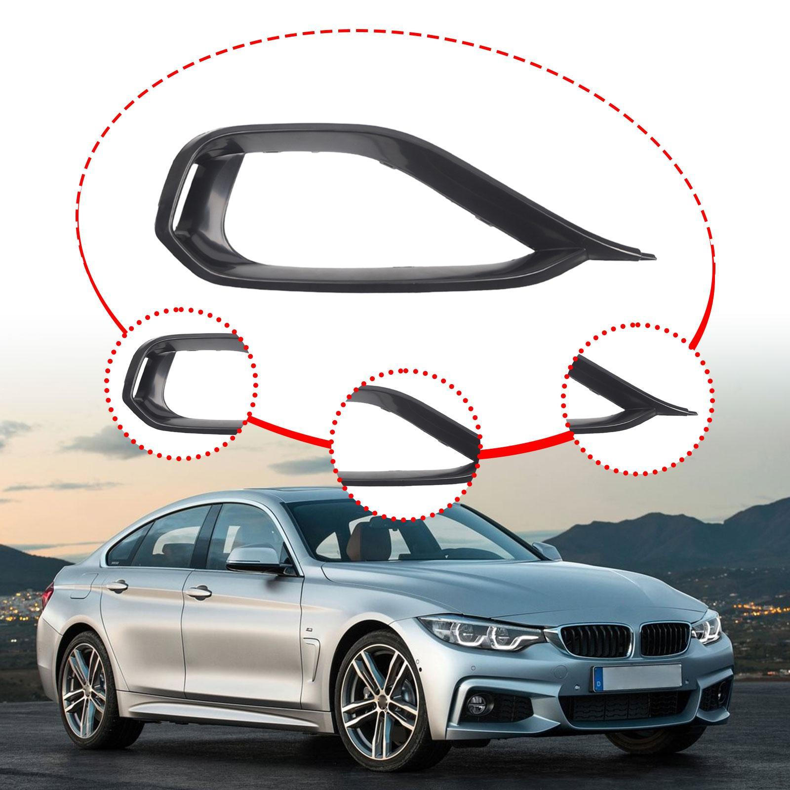 

Car Fog Light Lower Grille Covers Parts Sturdy Front Grilles Frame for 4 Series 430i Right 51117294840