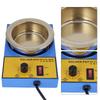 300W 100mm Lead Free Solder Pot Soldering Desoldering Bath Titanium Plate 200℃‑450℃