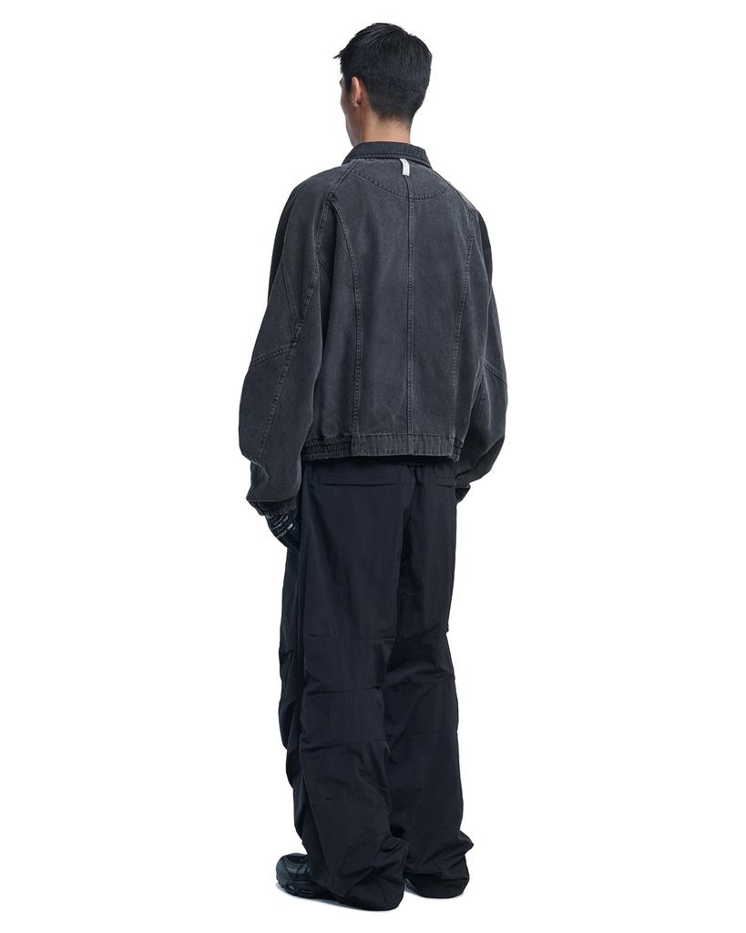 Nomanual D.W Denim Jacket - Washed Black