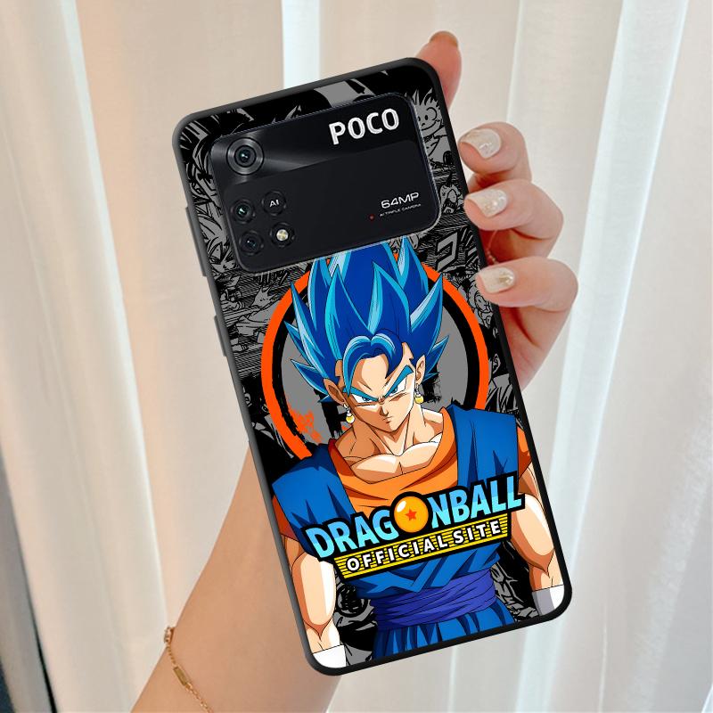 Dragon Ball Son Goku Funda Phone Cover Case for Xiaomi Poco F8 F1 C75 C71 F3 M5 M3 M4 M7 Pro X3 X4 X5 X7 Pro C61 C50