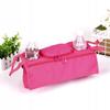 Organizer Holder For Stroller Bottles Bag Double Wide Pink