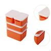 4 Pieces 1/12 Dollhouse Storage Box Doll House Accessories 1: 12 Scale Decor for Bedroom