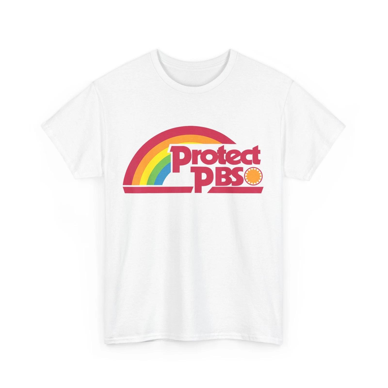 Protect P.B.S Save Public Broadcasting Service T-Shirt 2XL