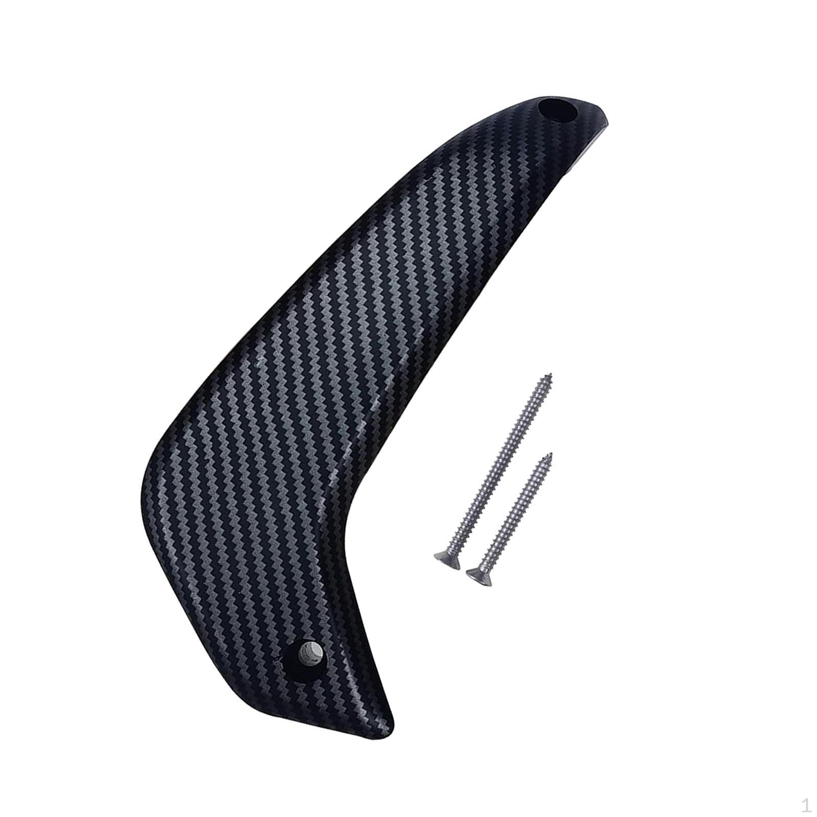 Premium Interior Door Handle Replacement for Fiesta carbon pattern left